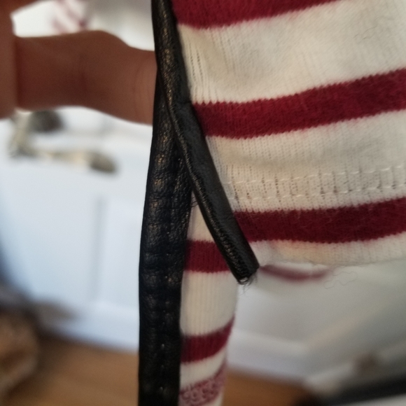 PIXLEY Greenich Striped Knit Top Size: L - Picture 5 of 6